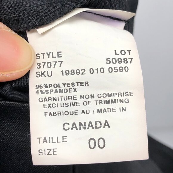 Le Chateau Black Satin Show-Stopping Fit & Flare 3/4 Length Maxi Skirt size 00 - Picture 10 of 16